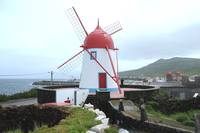 Azoren Graciosa Windmühle